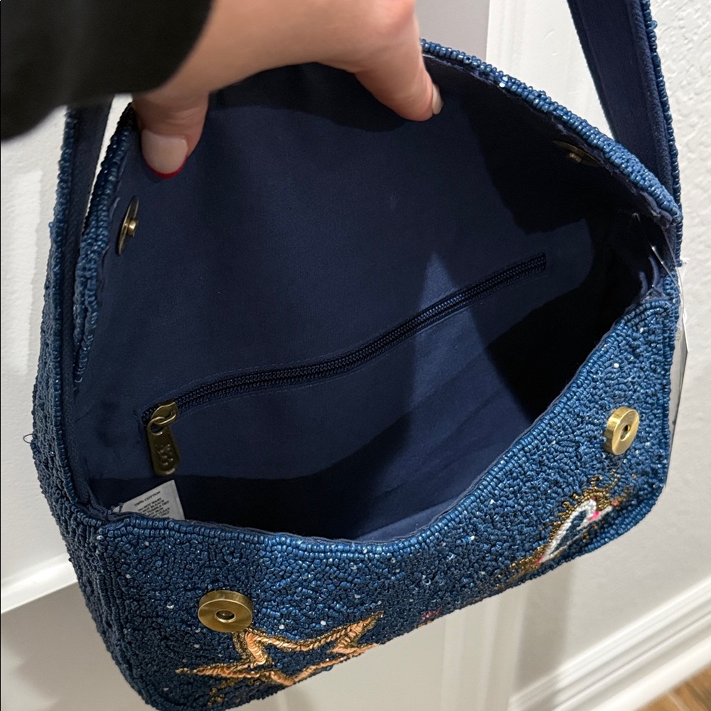 Celestial Spark Beaded Shoulder Bag - NWT NWT - image 7